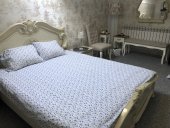 Lenjerie de pat pentru doua persoane, TDK Iacob, 100% bumbac, multicolor, 220x240 cm